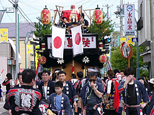 東町町内会の鞍馬山