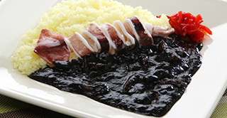 海峡いか墨カレー